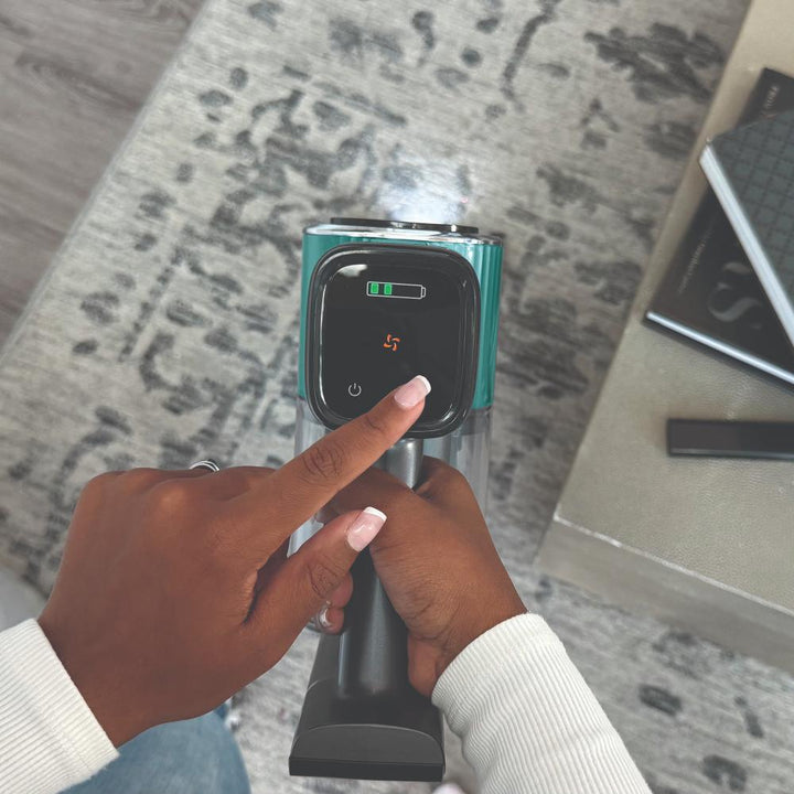 Aspirateur-balai sans fil Panni 3-en-1 avec moteur sans balais – Bleu sarcelle