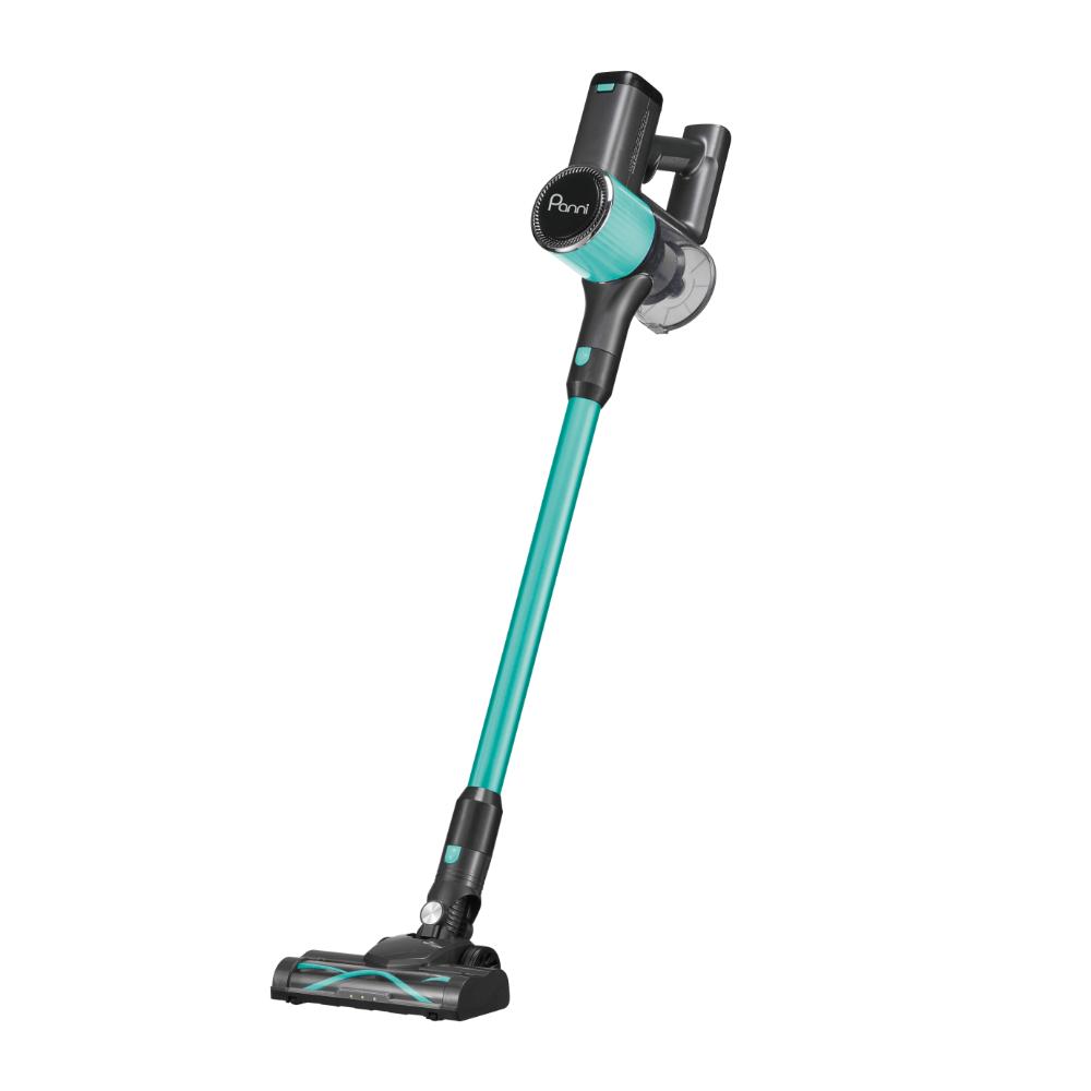 Aspirateur-balai sans fil Panni 3-en-1 avec moteur sans balais – Bleu sarcelle