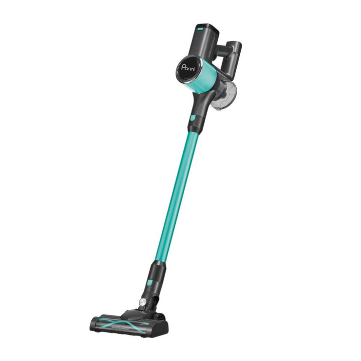 Aspirateur-balai sans fil Panni 3-en-1 avec moteur sans balais – Bleu sarcelle