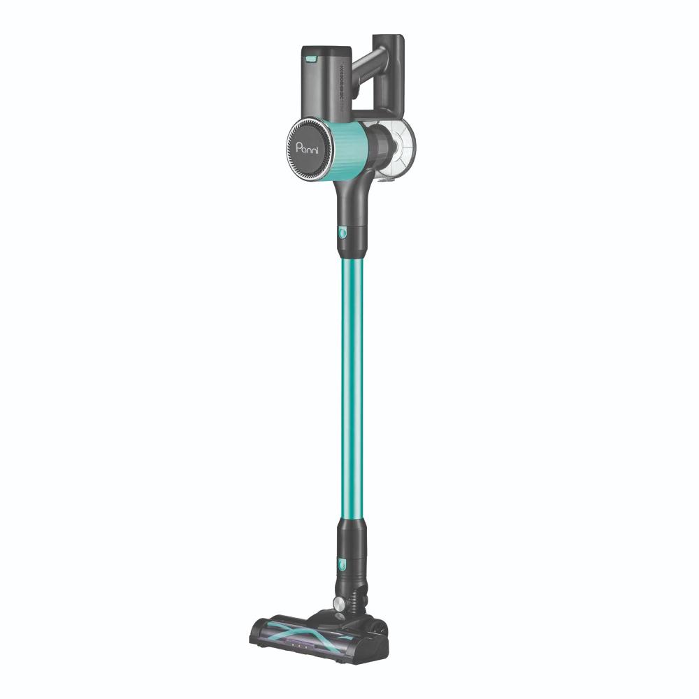 Aspirateur-balai sans fil Panni 3-en-1 avec moteur sans balais – Bleu sarcelle