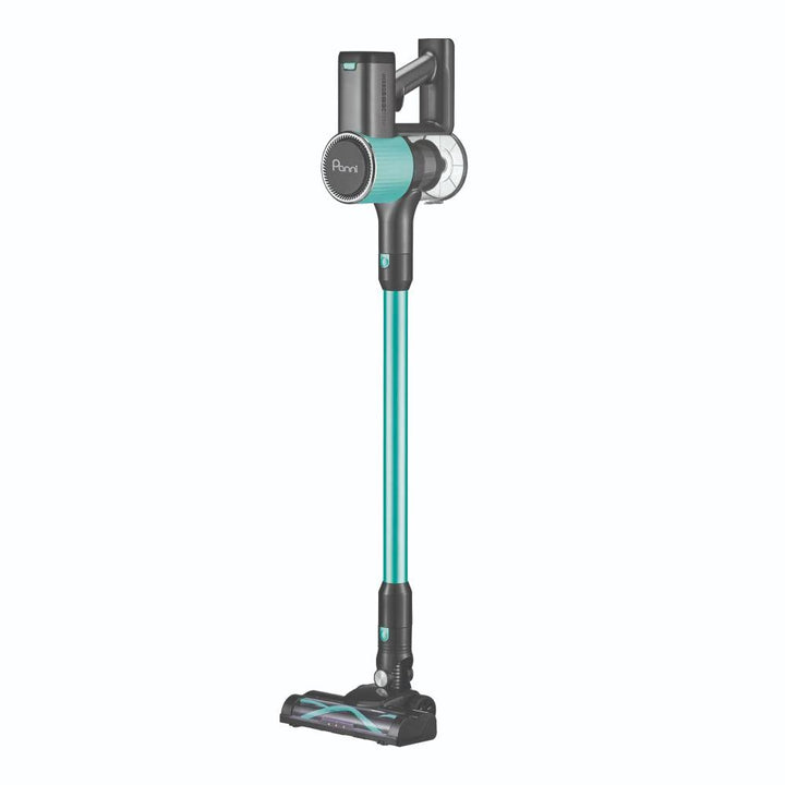 Aspirateur-balai sans fil Panni 3-en-1 avec moteur sans balais – Bleu sarcelle