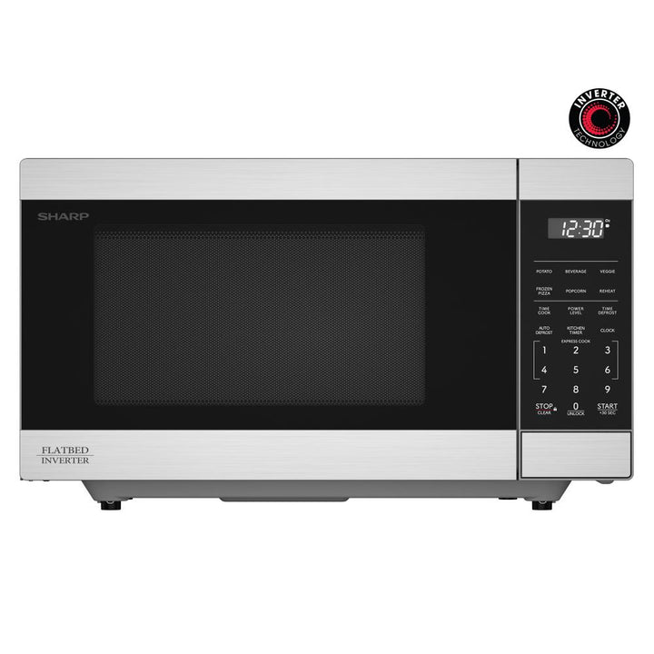 Four à micro-ondes de comptoir SHARP 1100 W avec technologie Inverter et plateau plat