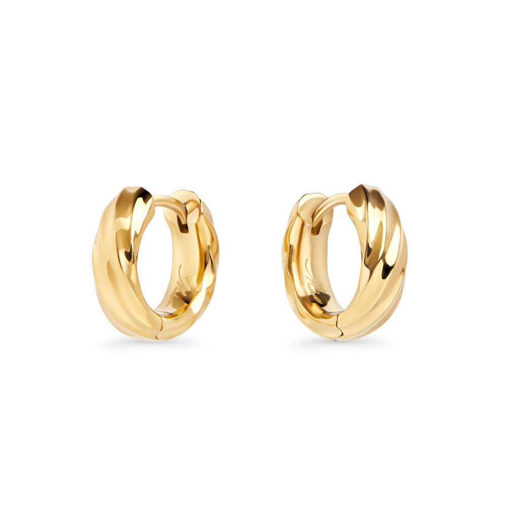 Boucles d’oreilles Mia Thora Huggie - Or