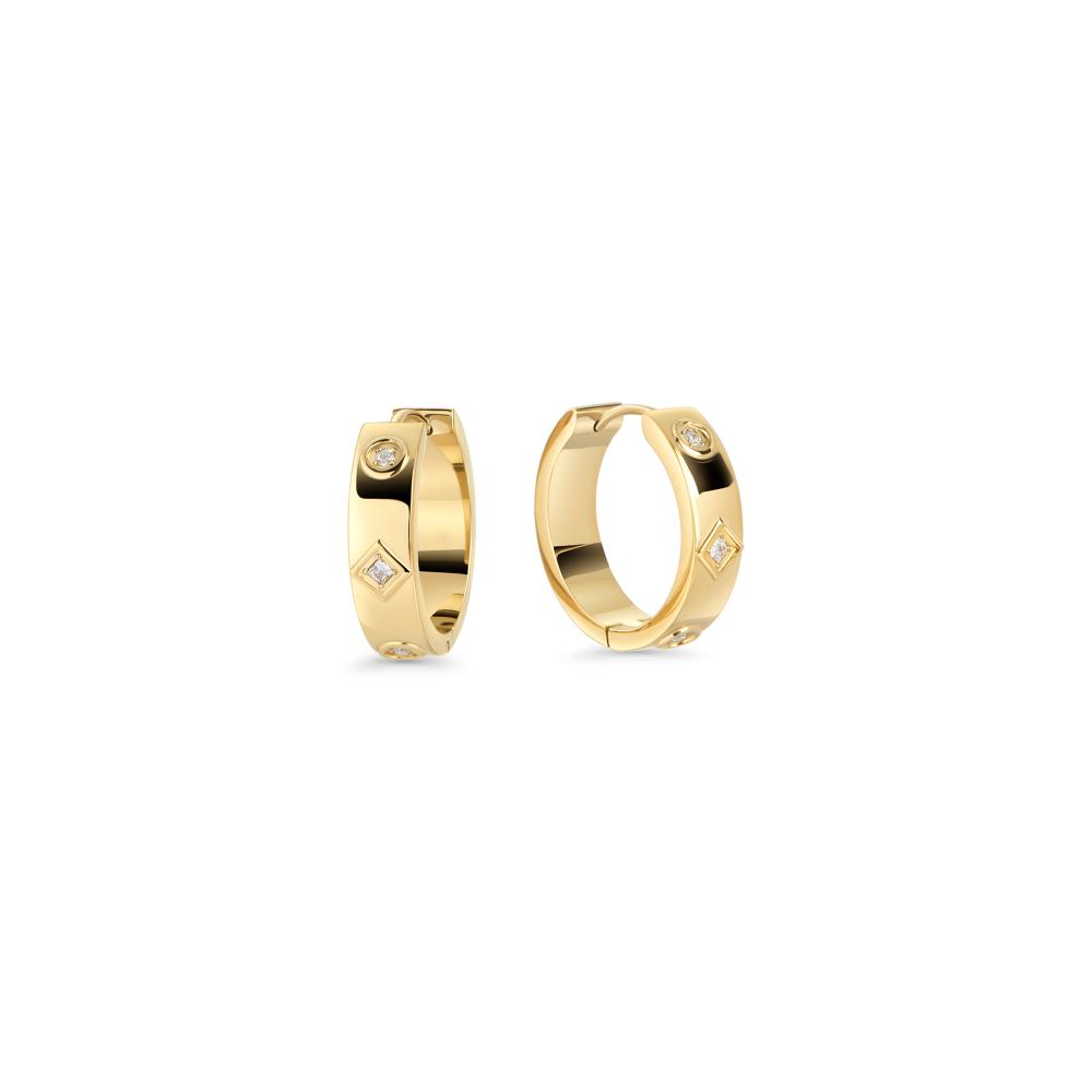 Boucles d’oreilles Mia Isalya Huggie - Or