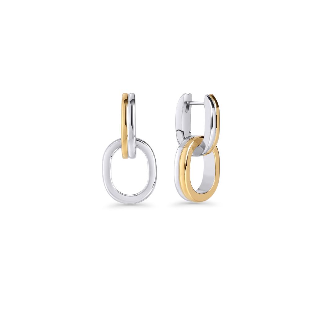 Boucles d’oreilles Mia Malone Huggie - Argent