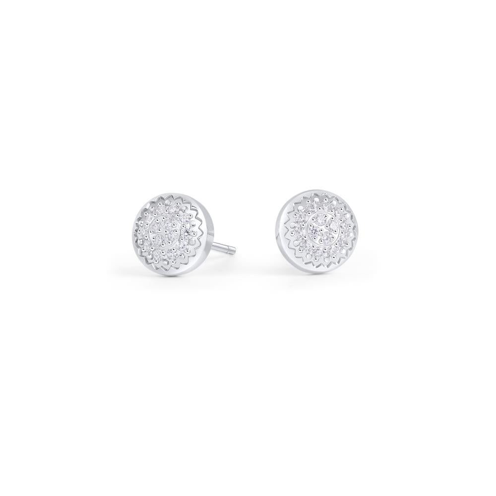 Boucles d’oreilles Mia Adelaide Stud - Argent