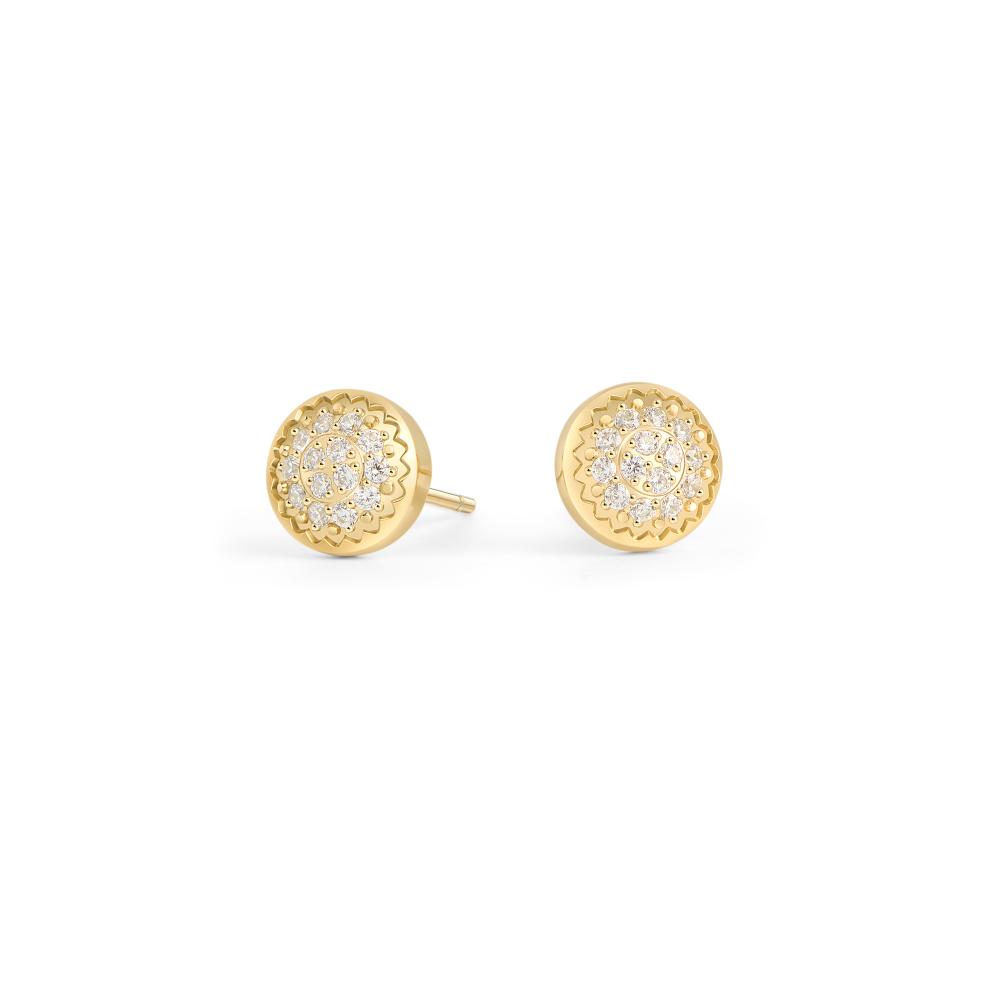 Boucles d’oreilles Mia Adelaide Stud - Or