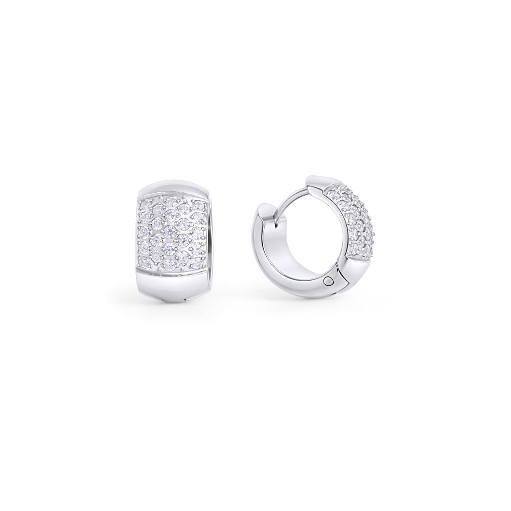Boucles d’oreilles Mia Rafaelle II Huggie - Argent
