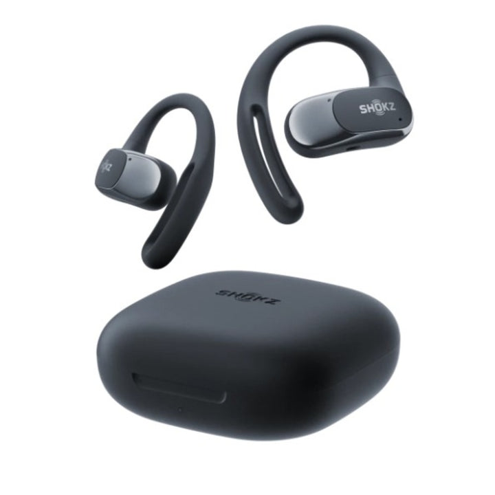 Shokz OpenFit Air Open-Ear True Wireless Earbuds - Black