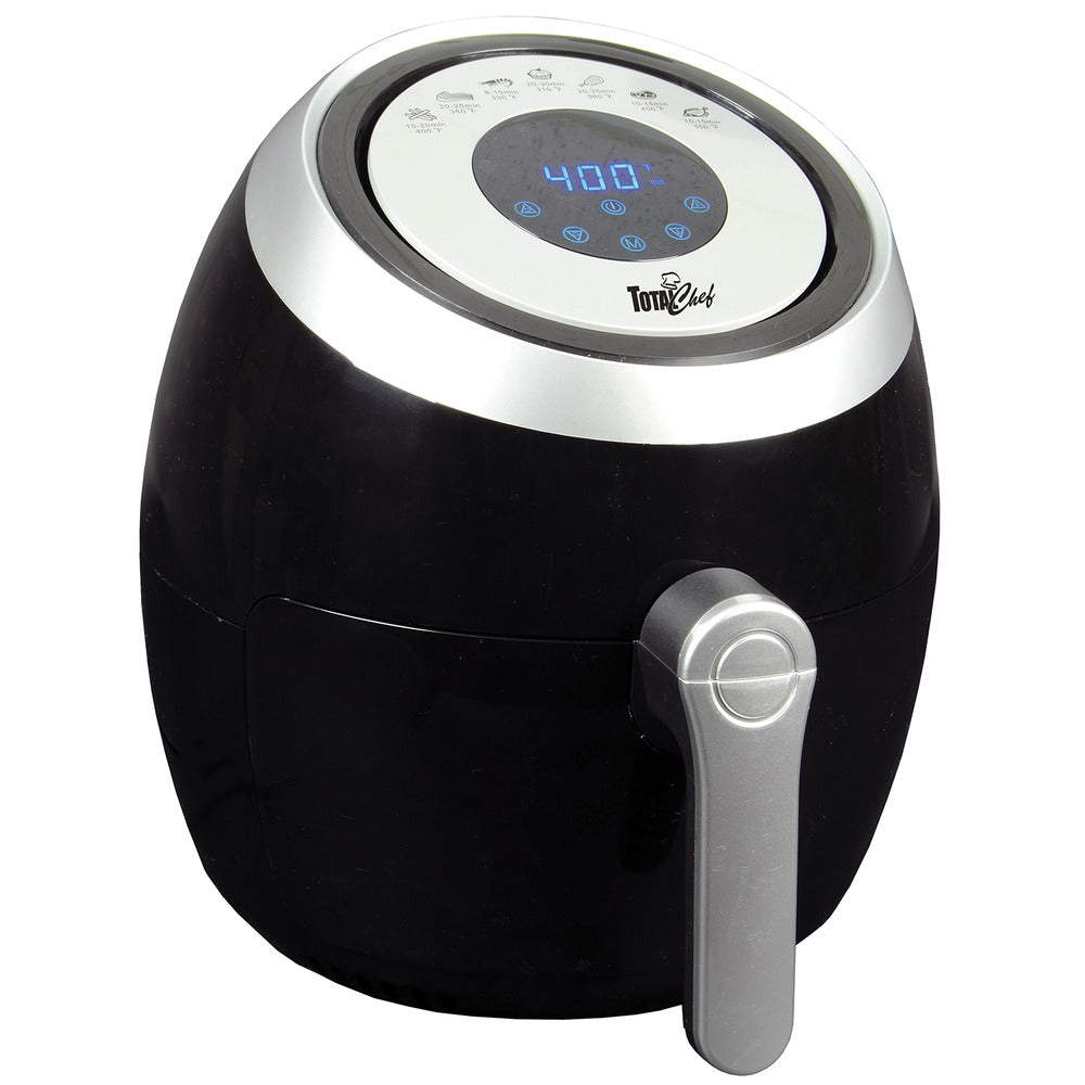 Total Chef 1500 Watts Air Fryer with Touchscreen Panel and LED Display (3.8 Quarts/3.6 Liters)
