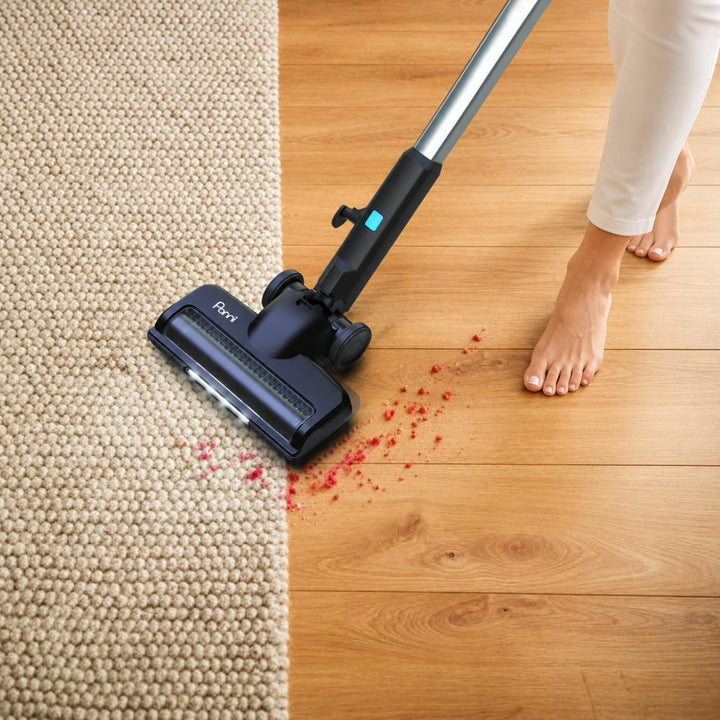 Aspirateur balai filaire Panni 3-en-1 avec position de stationnement – ​​Noir