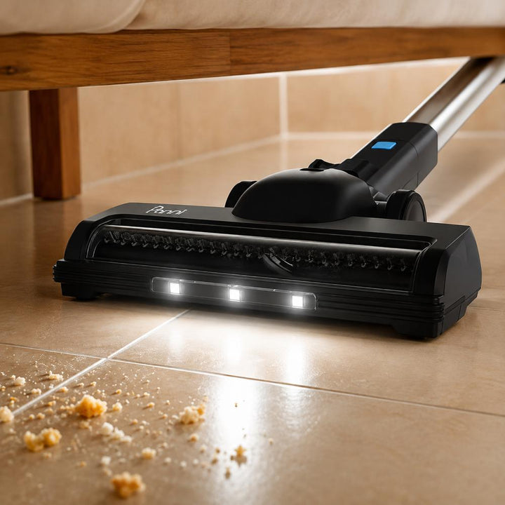 Aspirateur balai filaire Panni 3-en-1 avec position de stationnement – ​​Noir