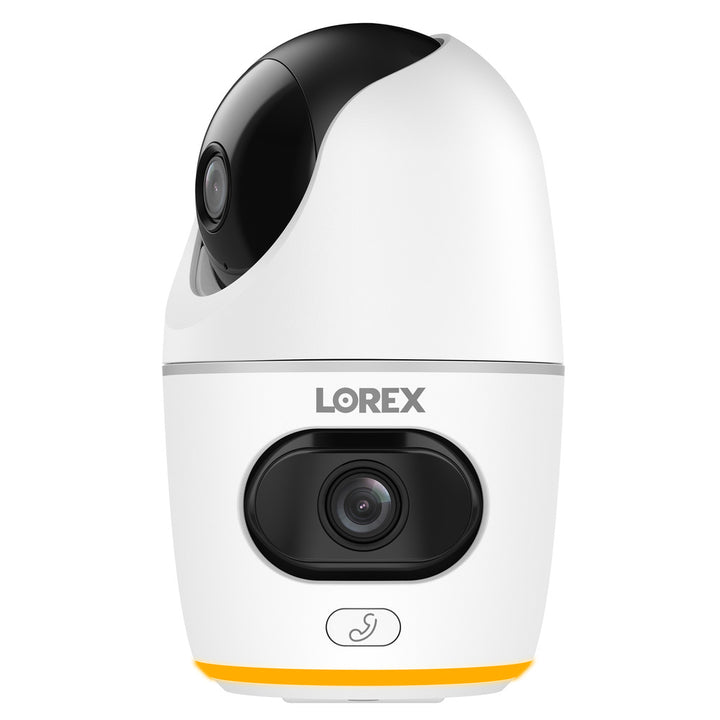 Lorex 2K Dual Lens Indoor Pan-Tilt Wi-Fi Security Camera