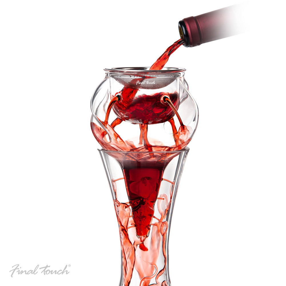 Final Touch® Conundrum Aerator For Wine Decanters