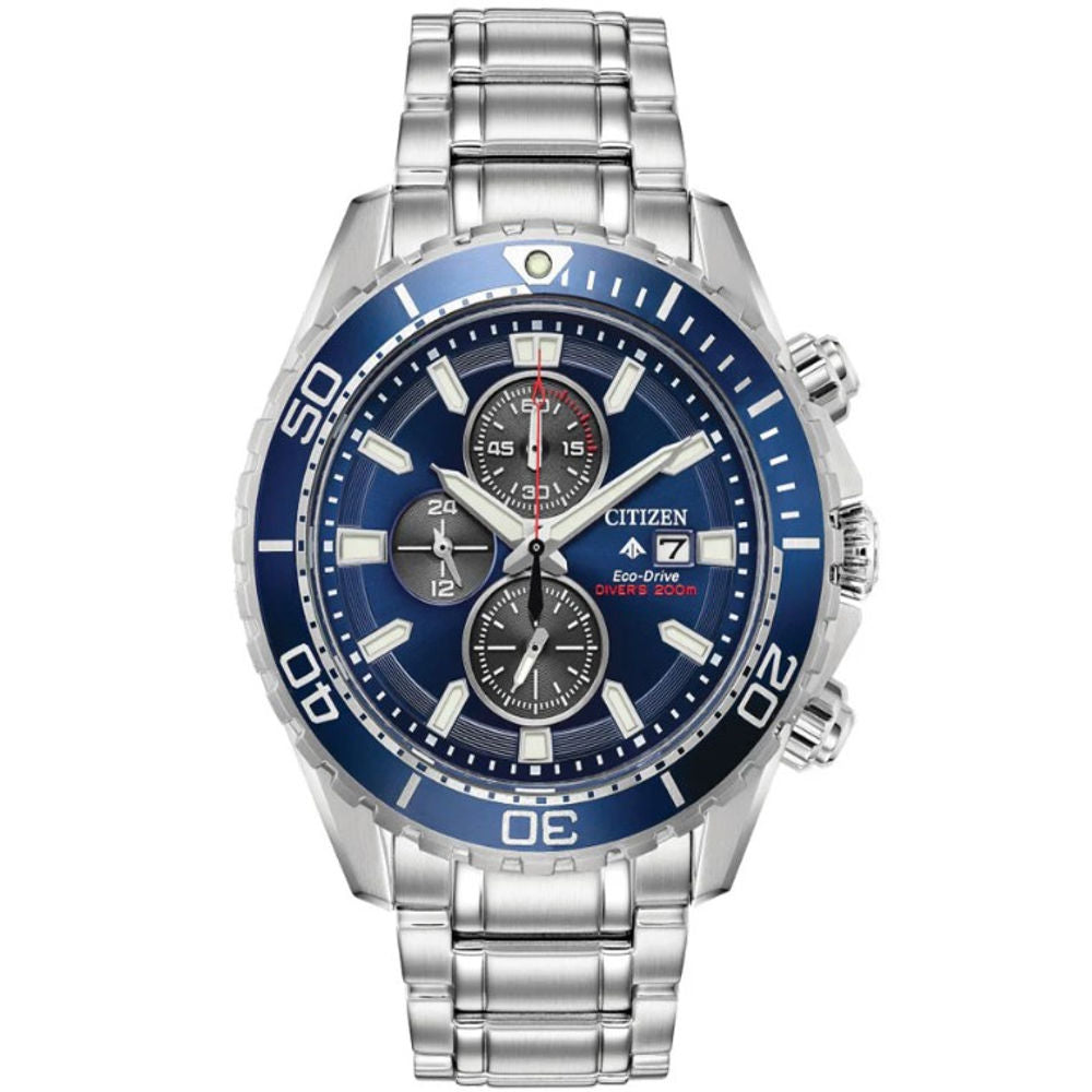 Citizen Eco-Drive PROMASTER Diver Blue Dial and Bezel